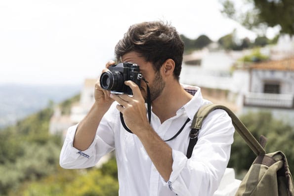 Touristen in antibes