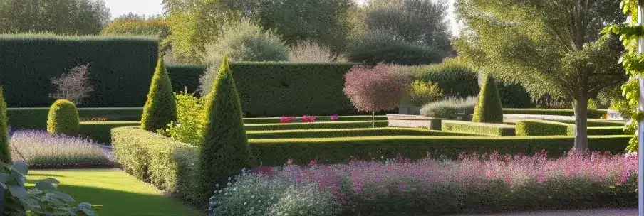 Gardens for condominiums and real estate in bordeaux